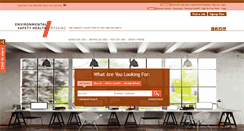 Desktop Screenshot of environmentalsafetyhealthcrossing.com
